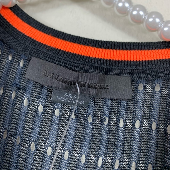 Alexander Wang Petrol navy Ribb Knit Tank dress S - Picture 5 of 7